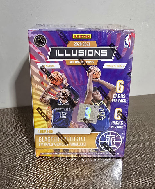 2020-21 Panini Illusions Cartes Basketball NBA Blaster Box