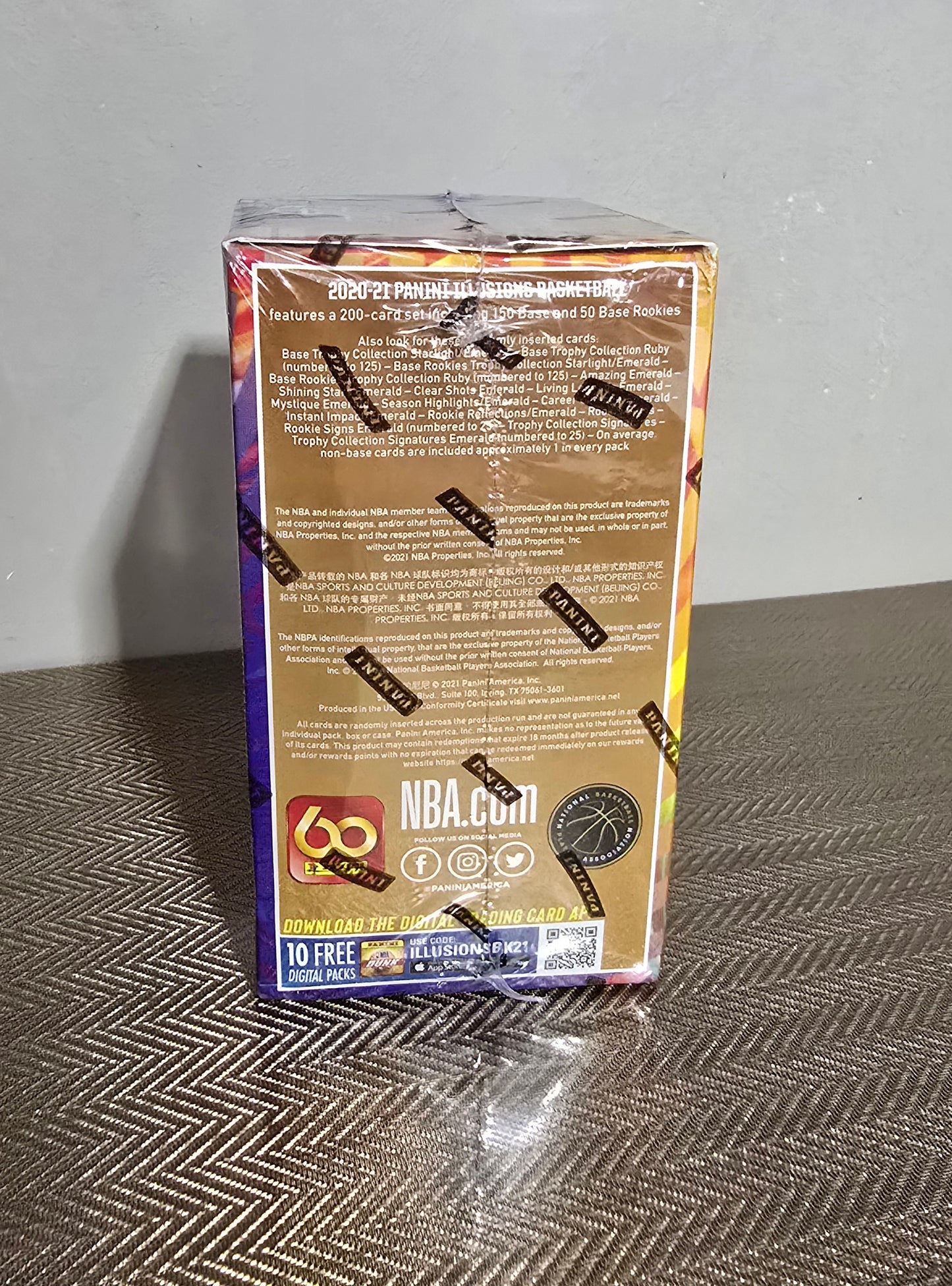 2020-21 Panini Illusions Cartes Basketball NBA Blaster Box