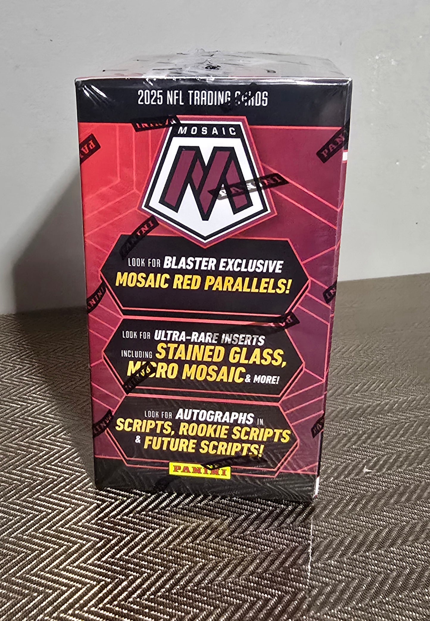 2025 Panini Mosaic Cartes Football NFL Hobby Blaster Box