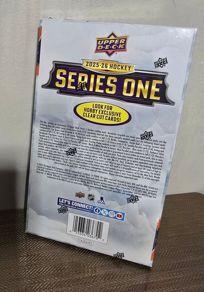 2025-26 Upper Deck Series 1 Cartes Hockey NHL Hobby Box
