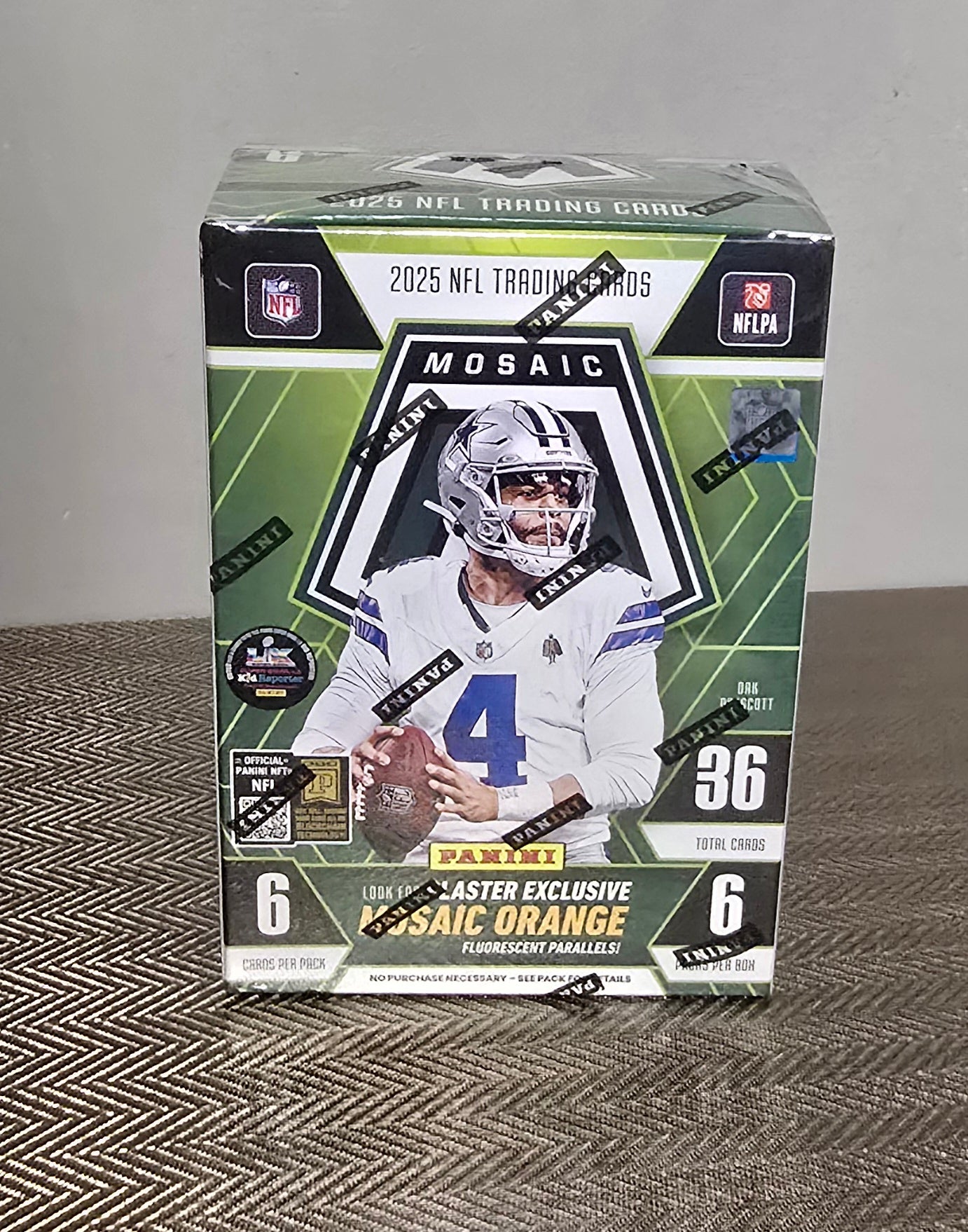 2025 Panini Mosaic Cartes Football NFL Blaster Box