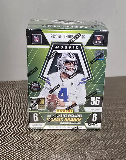 2025 Panini Mosaic Cartes Football NFL Blaster Box