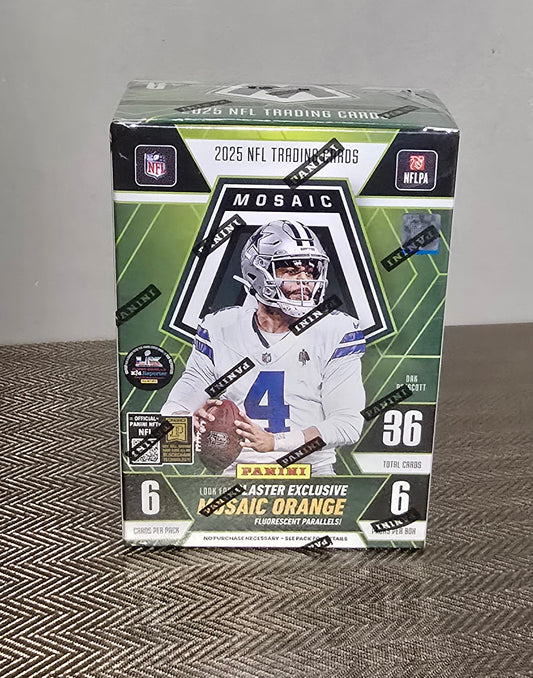 2025 Panini Mosaic Cartes Football NFL Blaster Box