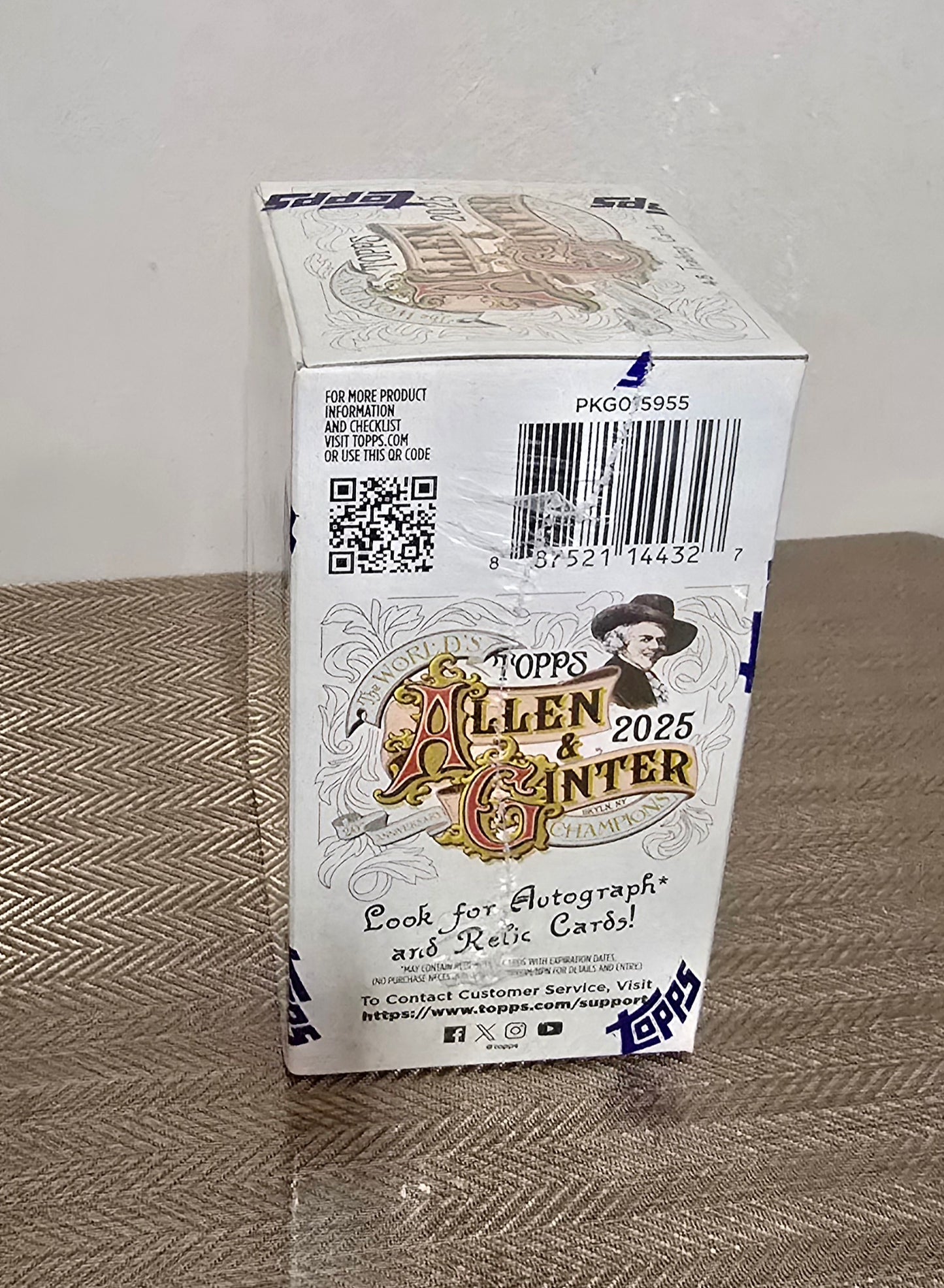 2025 Topps Allen & Ginter Cartes Baseball MLB Blaster Box