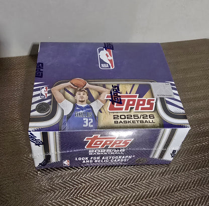 2025-26 Topps Flagship Cartes Basketball NBA Retail Box