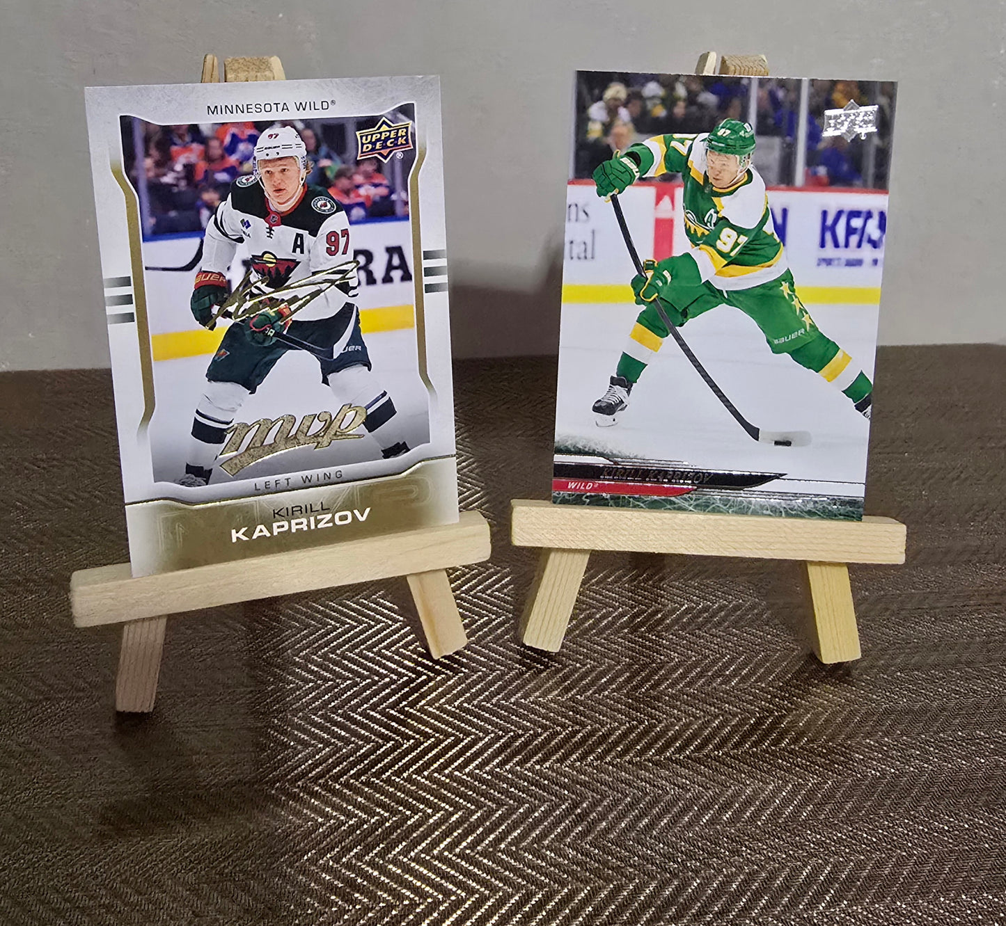 Lot 2 Cartes Collection Hockey KIRILL KAPRIZOV