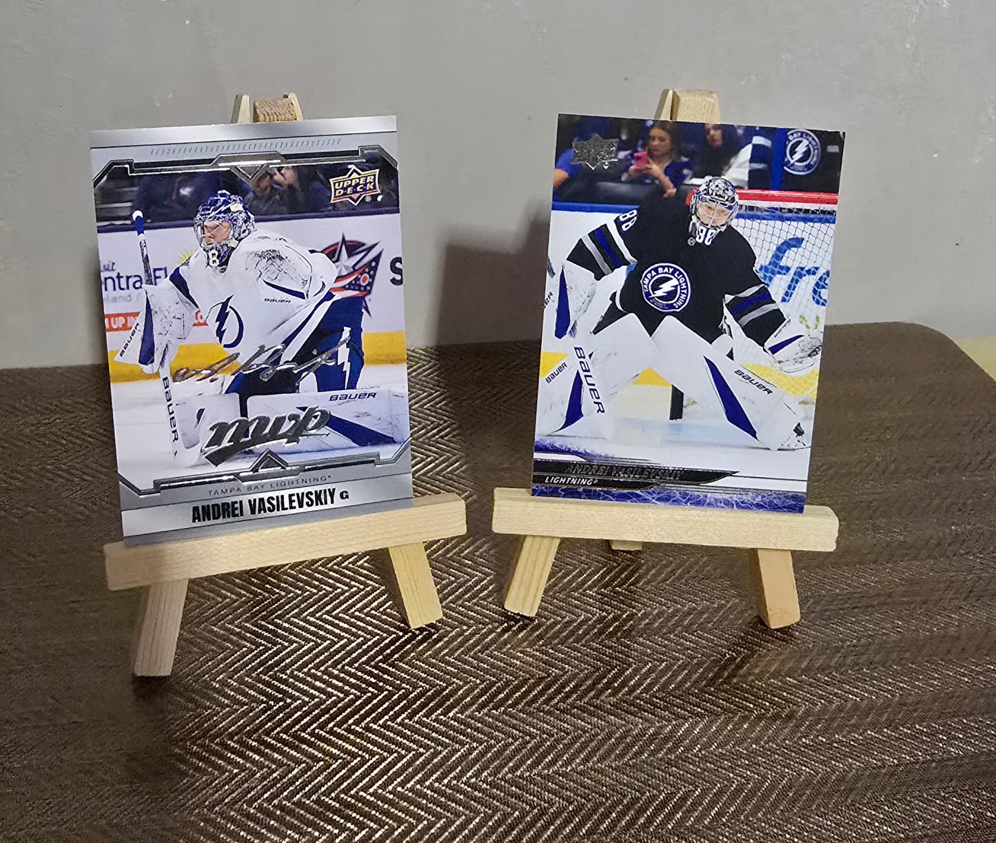 Lot 2 Cartes Collection Hockey ANDREI VASILEVSKIY