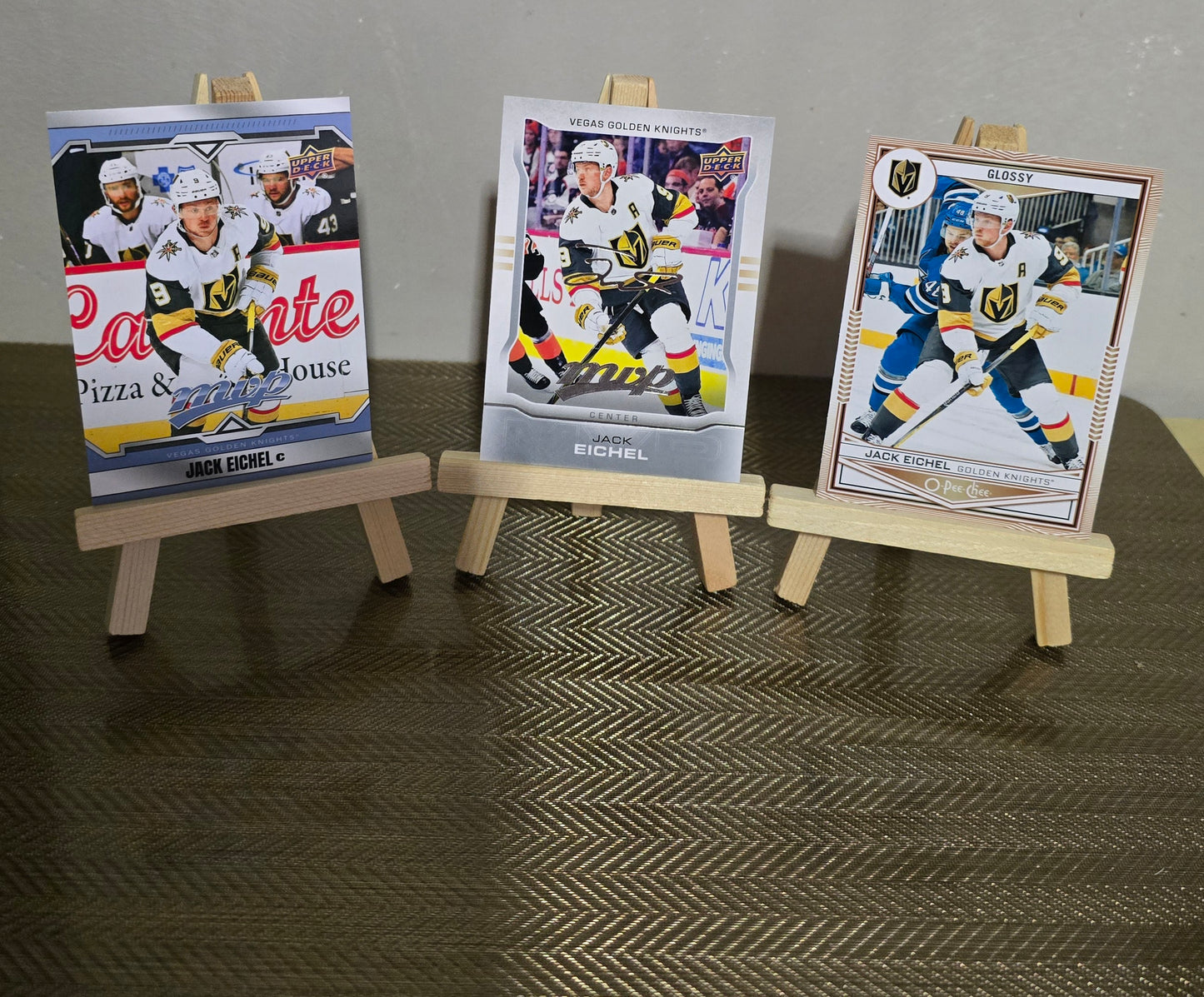 Lot 3 Cartes Collection Hockey JACK EICHEL