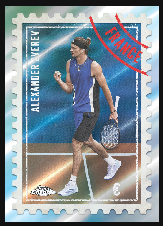 2025 Topps Chrome Cartes Tennis Hobby Box