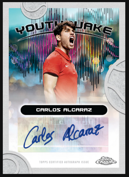2025 Topps Chrome Cartes Tennis Hobby Box