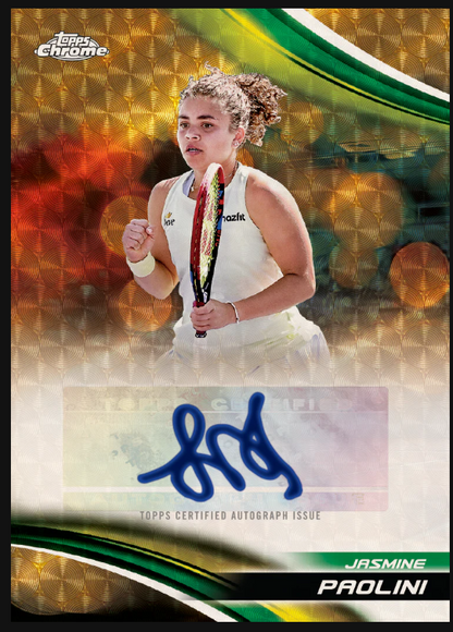2025 Topps Chrome Cartes Tennis Hobby Box
