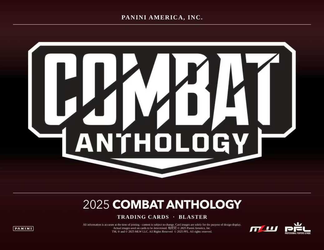 2025 Panini Combat Anthology Cartes Blaster Box