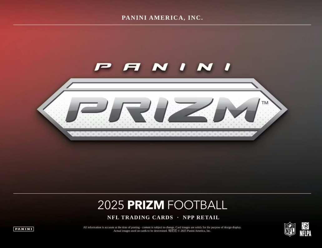 2025 Panini Prizm Cartes Football NFL Blaster Box