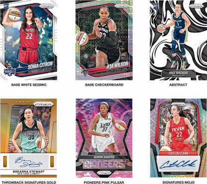 2025 Panini Prizm WNBA Cartes Basketball Méga Box