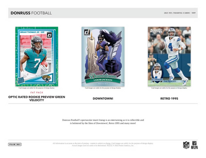 2025 Panini Donruss Cartes Football NFL Blaster Box (White Hot Rookies)