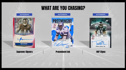 2025 Topps Signature Class Cartes Football NFL Blaster Box