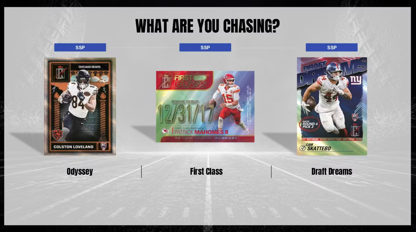 2025 Topps Signature Class Cartes Football NFL Blaster Box