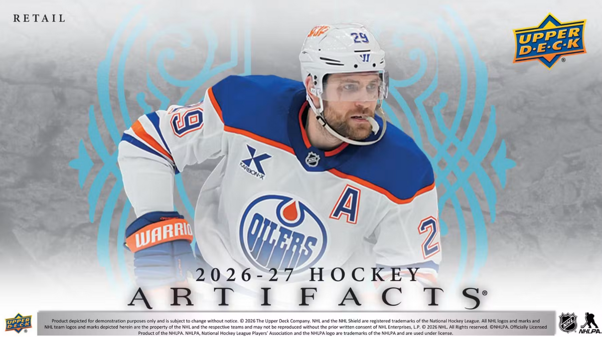 2026-27 Upper Deck Artifacts  Cartes Hockey NHL Blaster Box