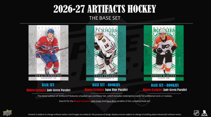 2026-27 Upper Deck Artifacts  Cartes Hockey NHL Blaster Box