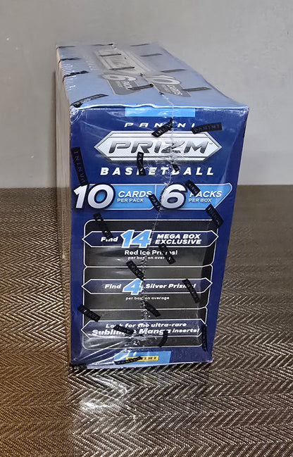 2024-25 Panini Prizm Cartes Basketball NBA Méga Box (Red Ice Prizms)