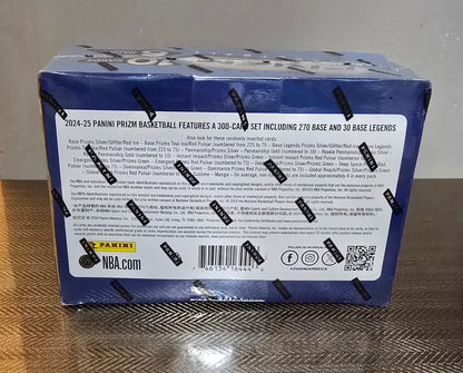 2024-25 Panini Prizm Cartes Basketball NBA Méga Box (Red Ice Prizms)