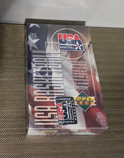1994 Upper Deck USA Cartes Basketball NBA Hobby Box Pack