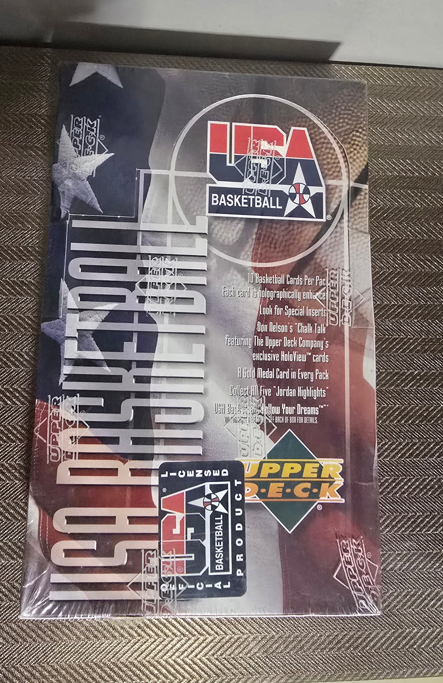 1994 Upper Deck USA Cartes Basketball NBA Hobby Box Pack