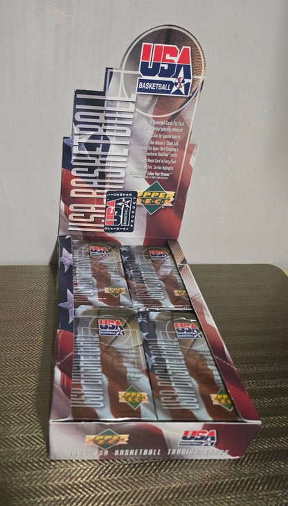 1994 Upper Deck USA Cartes Basketball NBA Hobby Box Pack