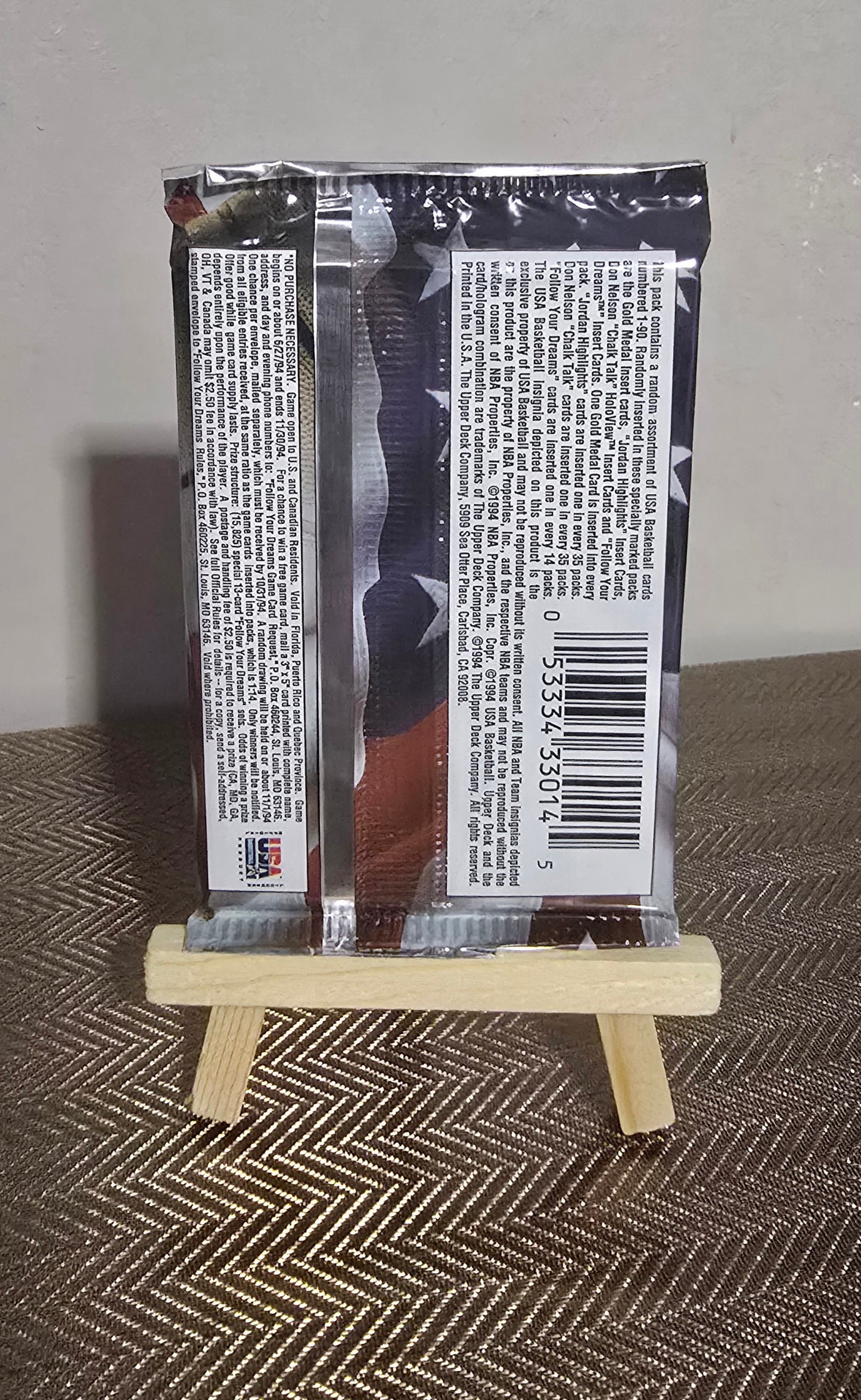 1994 Upper Deck USA Cartes Basketball NBA Hobby Box Pack