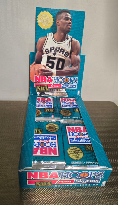 1994-95 SkyBox Hoops Series 1 Cartes Basketball NBA Pack