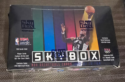 1992-93 SkyBox Edition Series 1 Cartes Basketball NBA Hobby box Pack