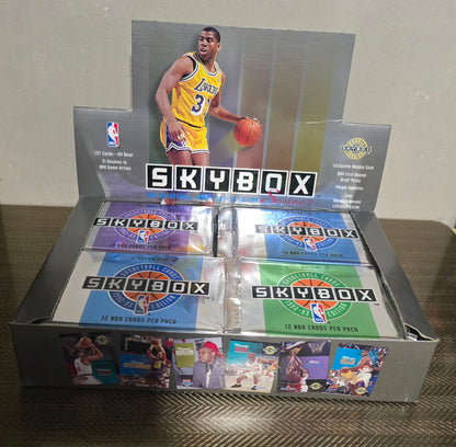 1992-93 SkyBox Series 2 Cartes Basketball NBA Hobby box Pack