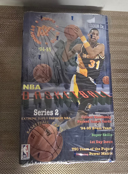 1994-95 Topps Stadium Club Series 2 Cartes Basketball NBA Pack