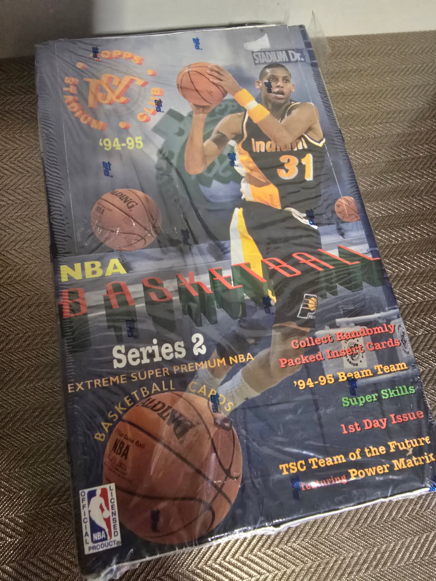 1994-95 Topps Stadium Club Series 2 Cartes Basketball NBA Pack