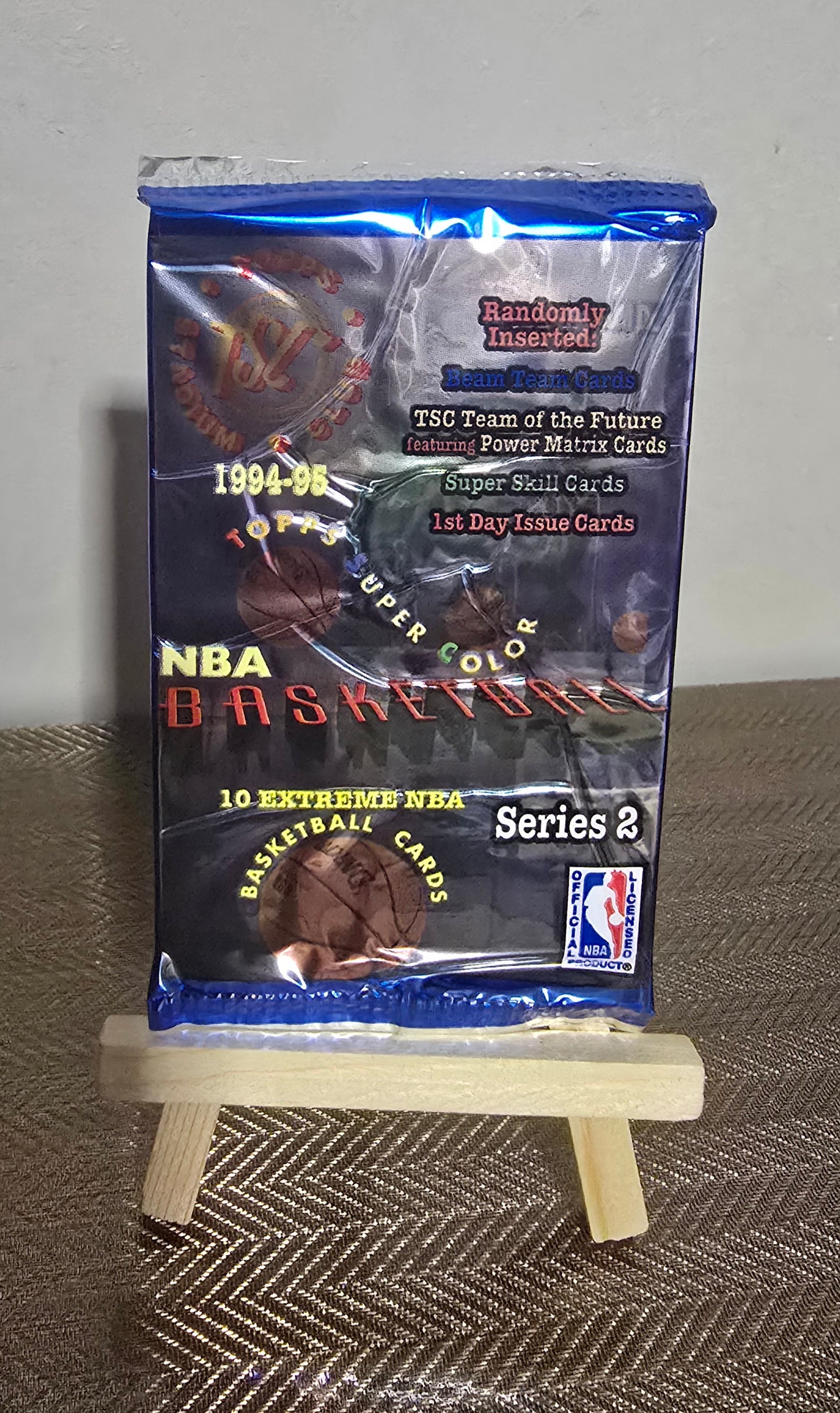 1994-95 Topps Stadium Club Series 2 Cartes Basketball NBA Pack