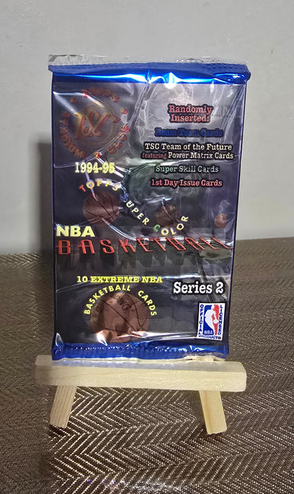 1994-95 Topps Stadium Club Series 2 Cartes Basketball NBA Pack