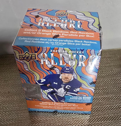 2025-26 Upper Deck Allure  Cartes Hockey NHL Blaster Box