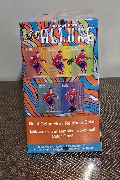 2025-26 Upper Deck Allure  Cartes Hockey NHL Blaster Box