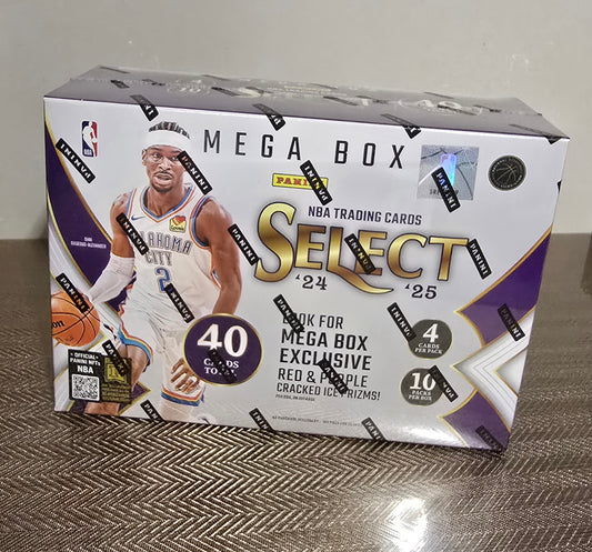 2024-25 Panini Select Cartes Basketball NBA Méga Box