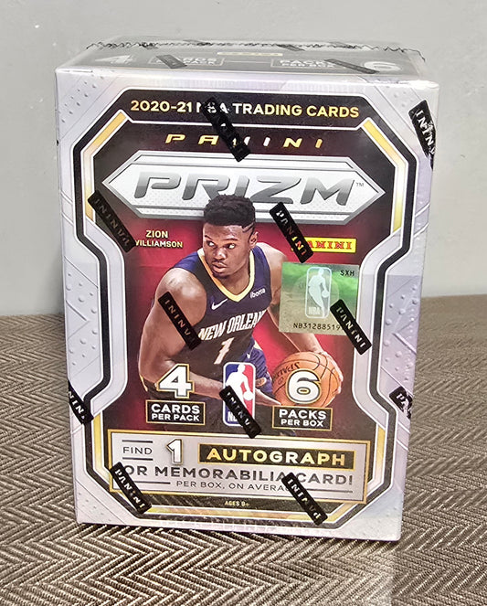 2020-21 Panini Prizm Cartes Basketball NBA Blaster Box