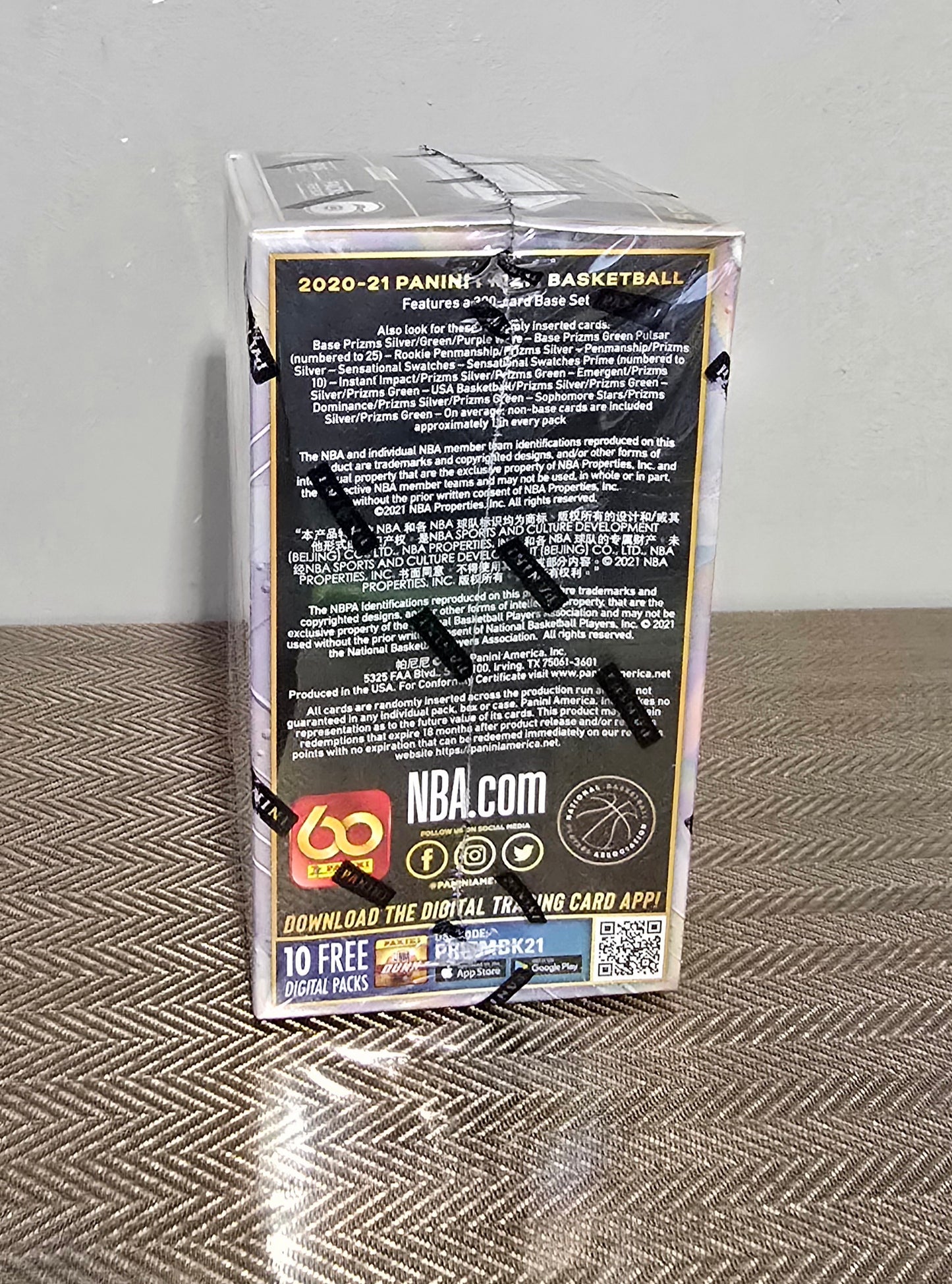 2020-21 Panini Prizm Cartes Basketball NBA Blaster Box