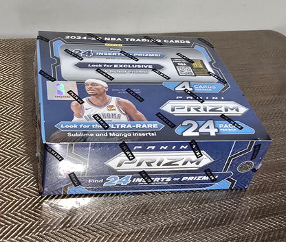 2024-25 Panini Prizm Cartes Basketball NBA Retail Box
