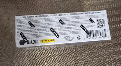 2024-25 Panini Prizm Cartes Basketball NBA Retail Box