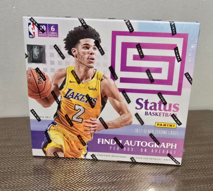 2017-18 Panini Status Cartes Basketball NBA Hobby Box