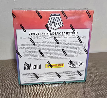 2019-20 Panini Mosaic Cartes Basketball NBA Mega Box