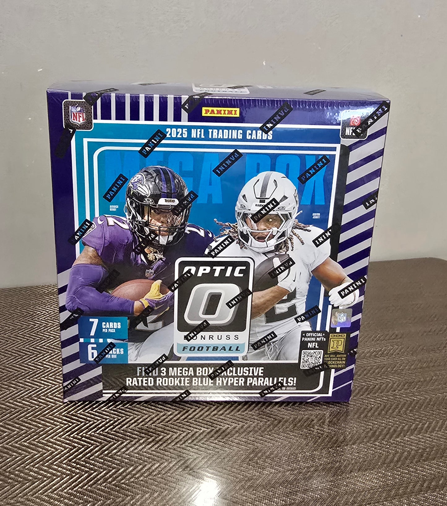 2025 Panini Donruss Optic Cartes Football NFL Méga Box