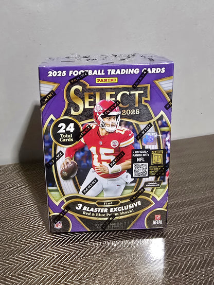 2025 Panini Select Cartes Football NFL Blaster Box