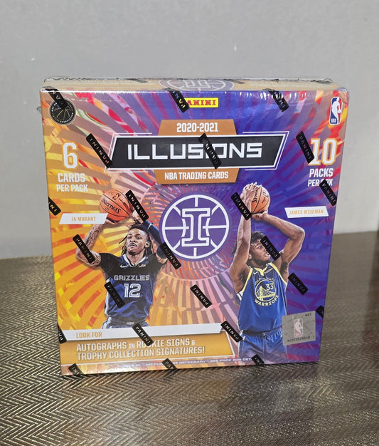2020-21 Panini Illusions Cartes Basketball NBA Méga Box