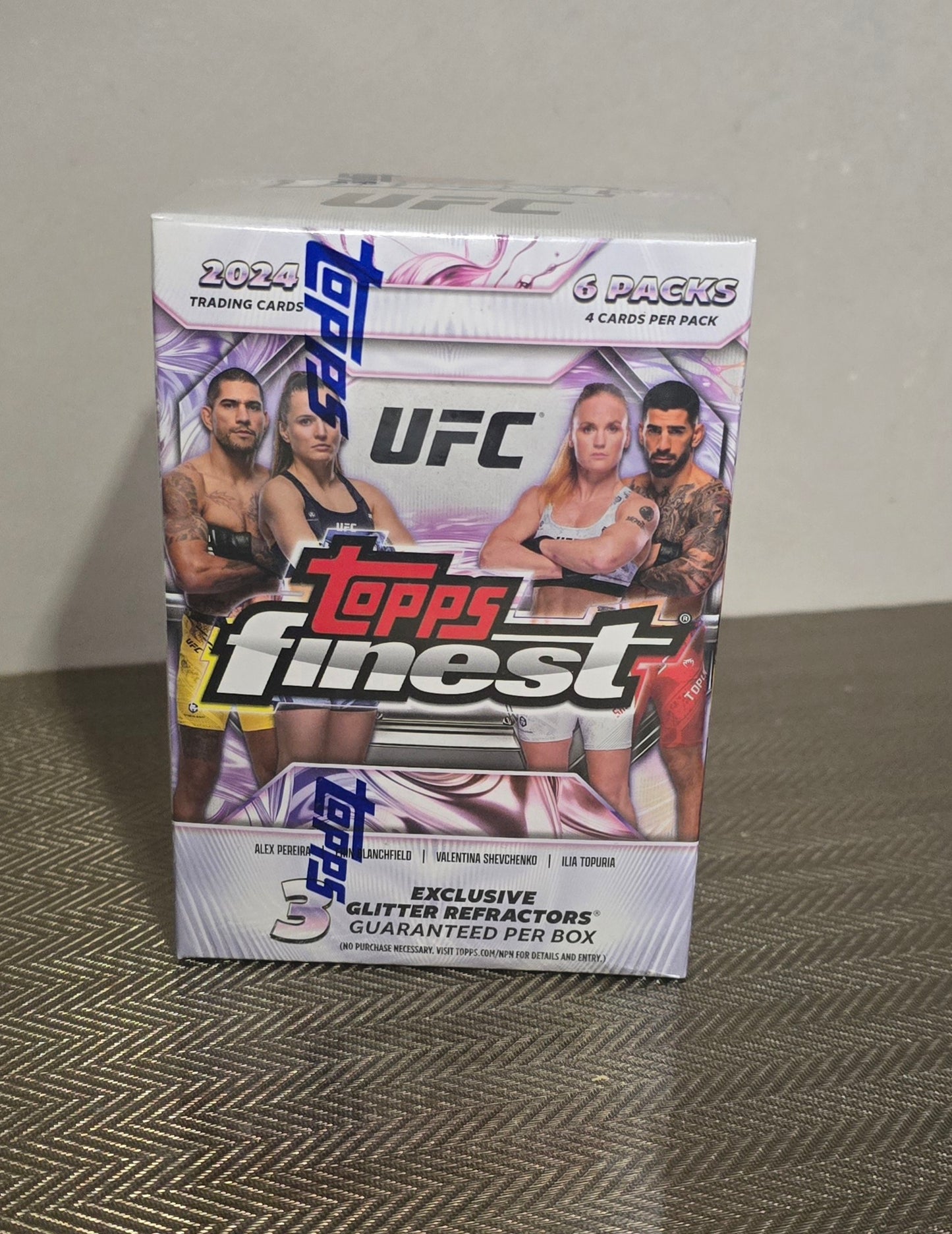 2024 Topps Finest Cartes UFC Blaster Box