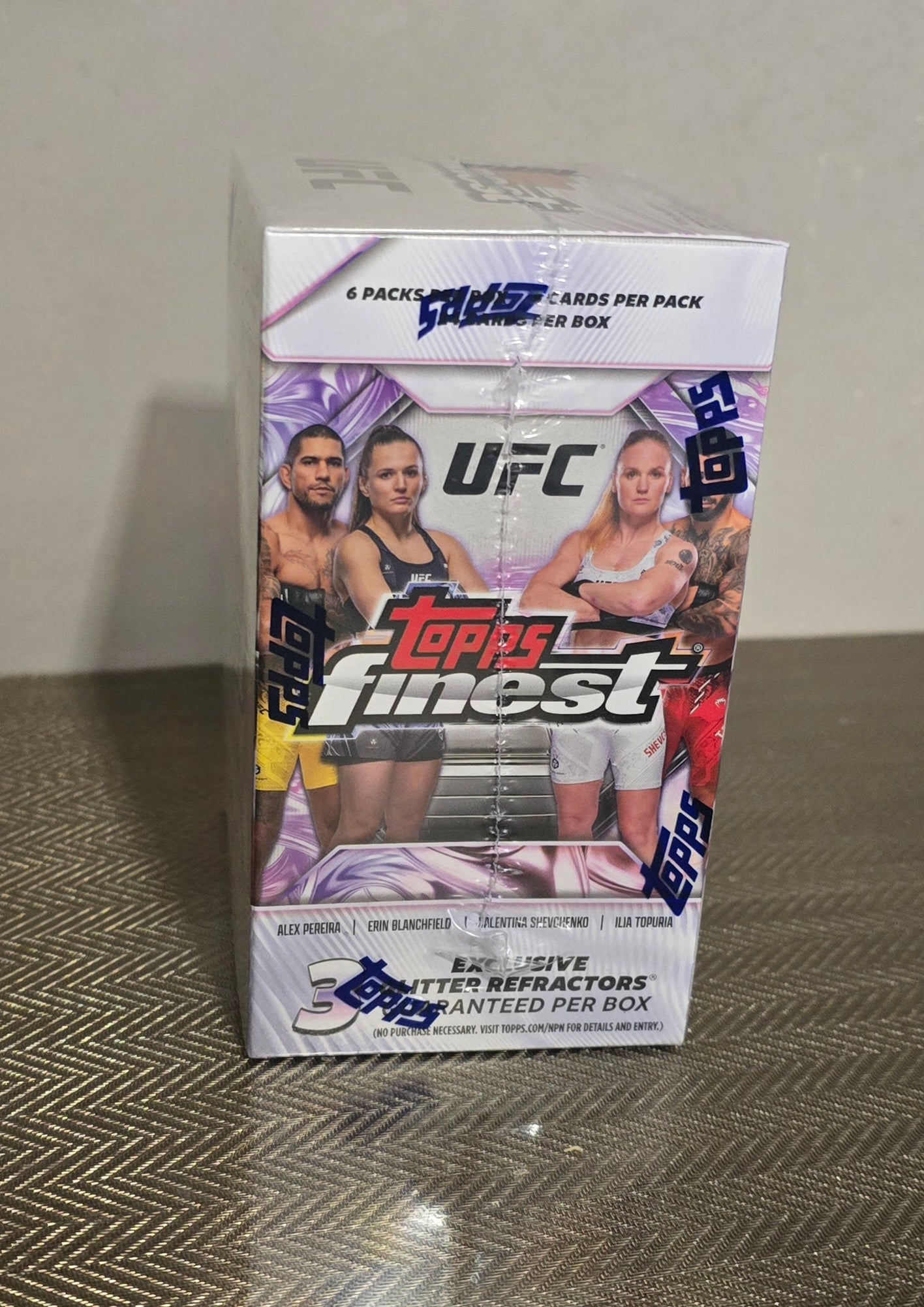 2024 Topps Finest Cartes UFC Blaster Box